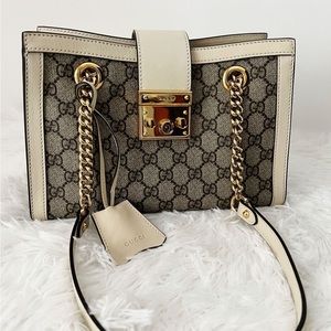 Gucci padlock small tote New